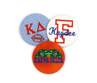 Kappa Delta Game Day Embroidered Button Set 2