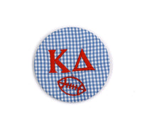 Kappa Delta Game Day Embroidered Button Set 2