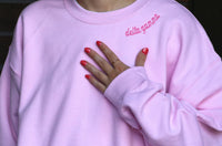 Delta Gamma Side Script Crewneck
