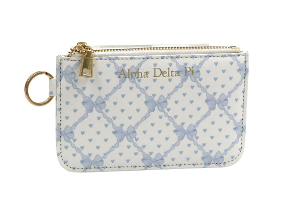Alpha Delta Pi Bow Key Pouch