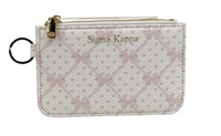 Sigma Kappa Bow Key Pouch