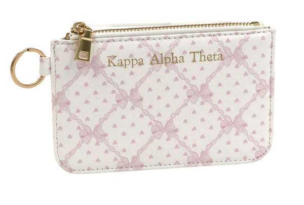 Kappa Alpha Theta Bow Key Pouch