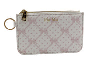 Phi Mu Bow Key Pouch