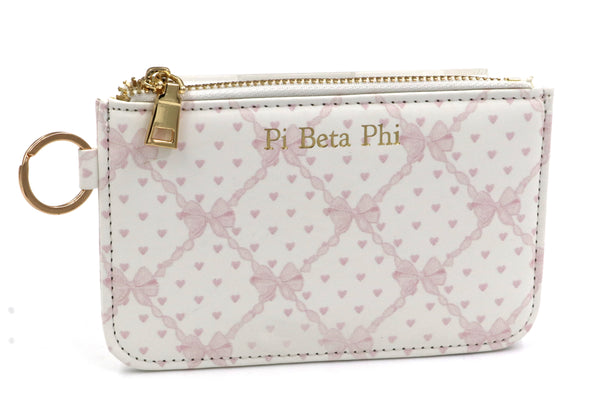 Pi Beta Phi Bow Key Pouch