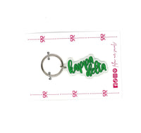 Kappa Delta Script Acrylic Key Ring