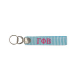 Gamma Phi Beta Pastel FOB Keychain