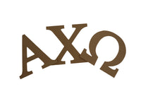 Alpha Chi Omega Crafting MDF/Wood Letter Set