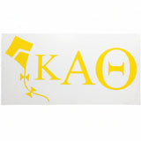 Kappa Alpha Theta Vinyl Decal - Discontinued
