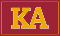 Kappa Alpha Order Fraternity Flag