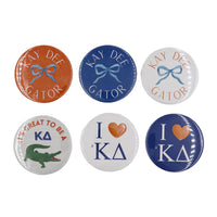 Kappa Delta 2025 Printed Buttons