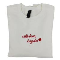 Kappa Delta With Love Crewneck
