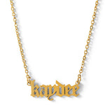 Kappa Delta Old English Necklace