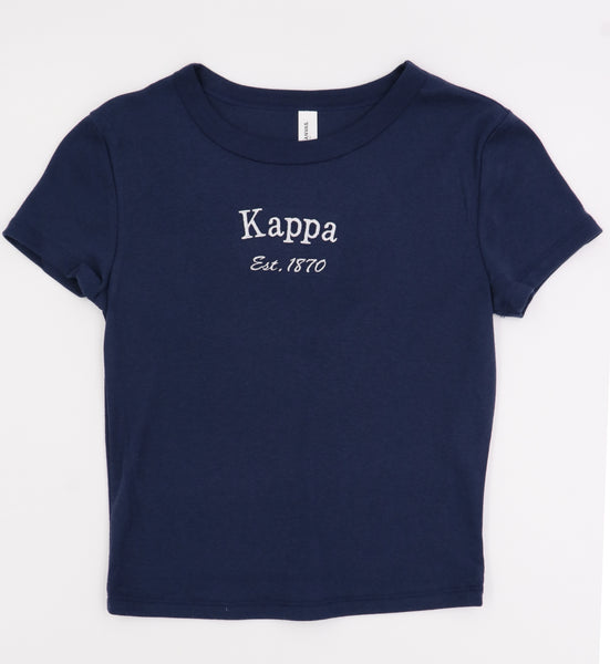 Kappa Kappa Gamma Classic Baby Tee