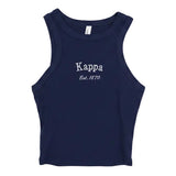 Kappa Kappa Gamma Classic Crop Tank