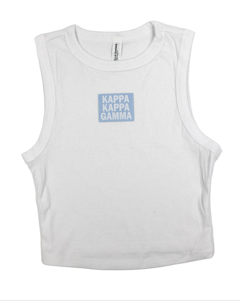Kappa Kappa Gamma Patch Tank