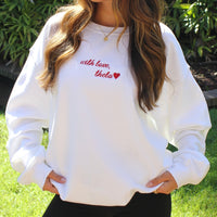 Kappa Alpha Theta With Love Crewneck