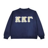 Kappa Kappa Gamma Patchwork Mockneck