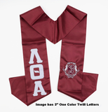 Graduation Stole with Letters And Shield