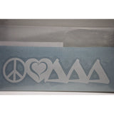 Delta Delta Delta Vinyl Decal - Discontinued