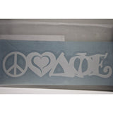 Delta Phi Epsilon Vinyl Decal - Discontinued