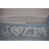 Zeta Tau Alpha Vinyl Decal - Discontinued