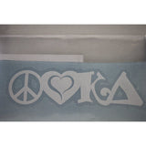 Kappa Delta Vinyl Decal - Discontinued