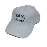 Phi Mu Sorority Classic Hat