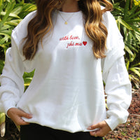 Phi Mu With Love Crewneck