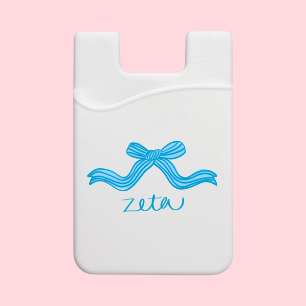 Zeta Tau Alpha Bow Koala Pouch