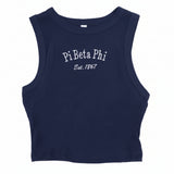 Pi Beta Phi Classic Crop Tank