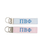 Pi Beta Phi Pastel FOB Keychain