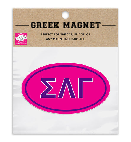 Sigma Lambda Gamma Sorority Car Magnet - 2 Pack