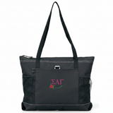 Sigma Lambda Gamma Gemline Zippered Tote