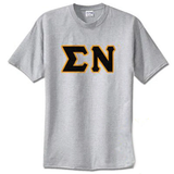 Sigma Nu Greek Letter Tee