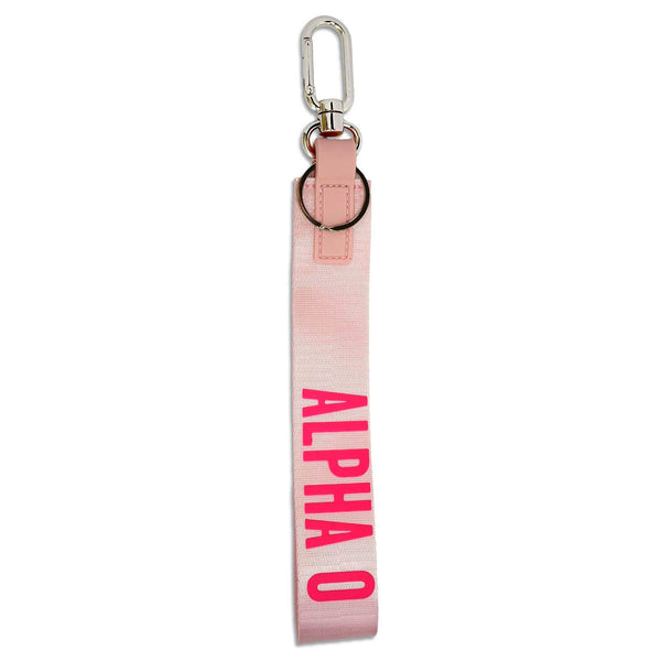 Alpha Omicron Pi Keychain Lanyard Style