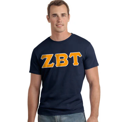 Zeta Beta Tau Greek Letter Tee