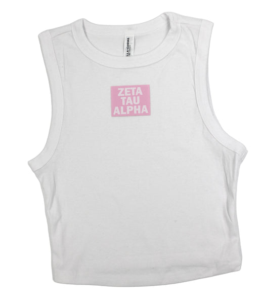 Zeta Tau Alpha Patch Tank