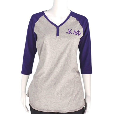 Kappa delta henley shirt best sale