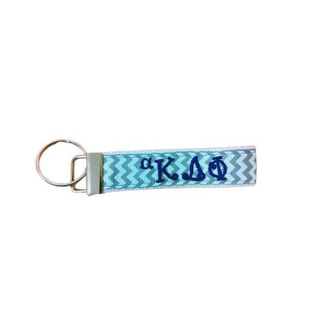 alpha Kappa Delta Phi FOB Keychain