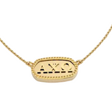 Alpha Chi Omega Athena Necklace