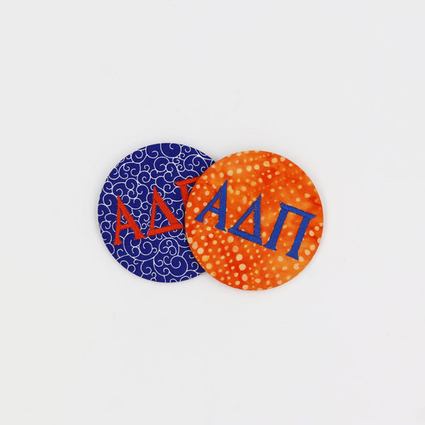 Alpha Delta Pi Game Day Embroidered Button