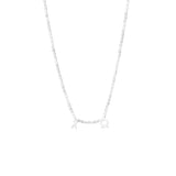 Chi Omega Silver Greek Letters Necklace