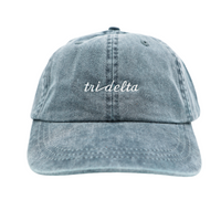 Delta Delta Delta Script Hat