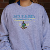 Delta Delta Delta Heritage Crewneck