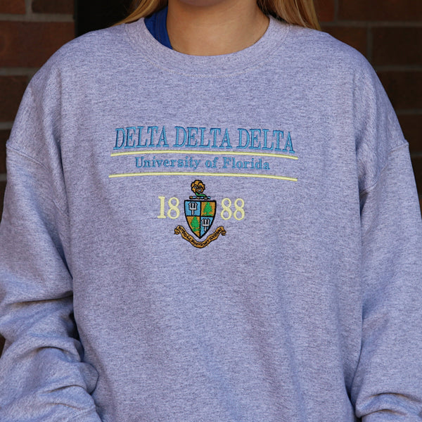 Delta Delta Delta Heritage Crewneck