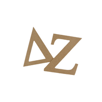 Delta Zeta Crafting MDF/Wood Letter Set