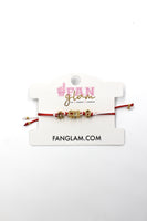 Alpha Chi Omega Bubble Bracelet