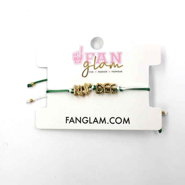 Kappa Delta Bubble Bracelet