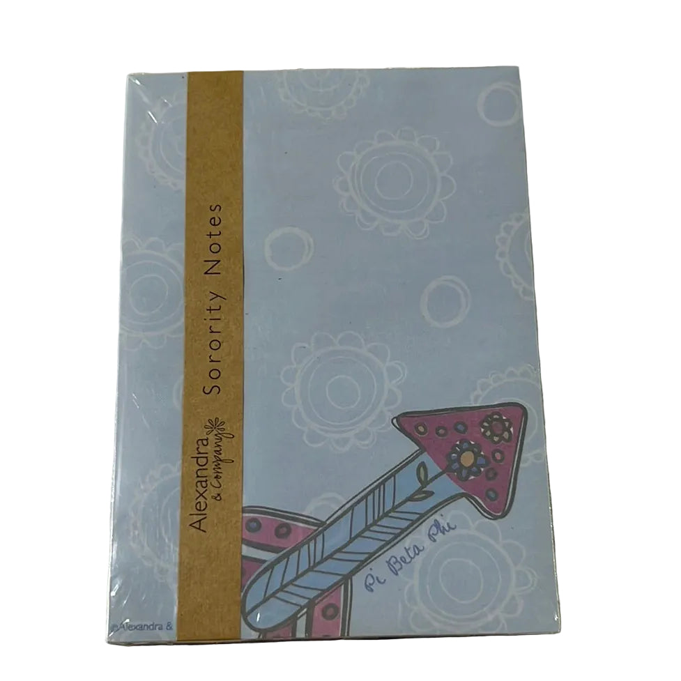Pi Beta Phi Mascot Notepad – Greek Divine and More