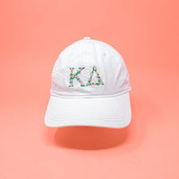 Kappa Delta Floral Embroidered Hat